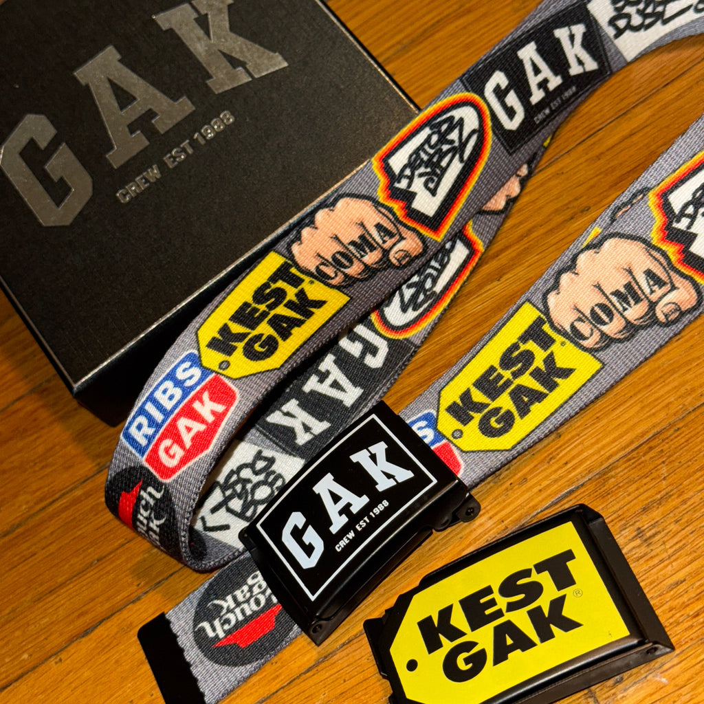 GAK Crew Dual Buckle Belt