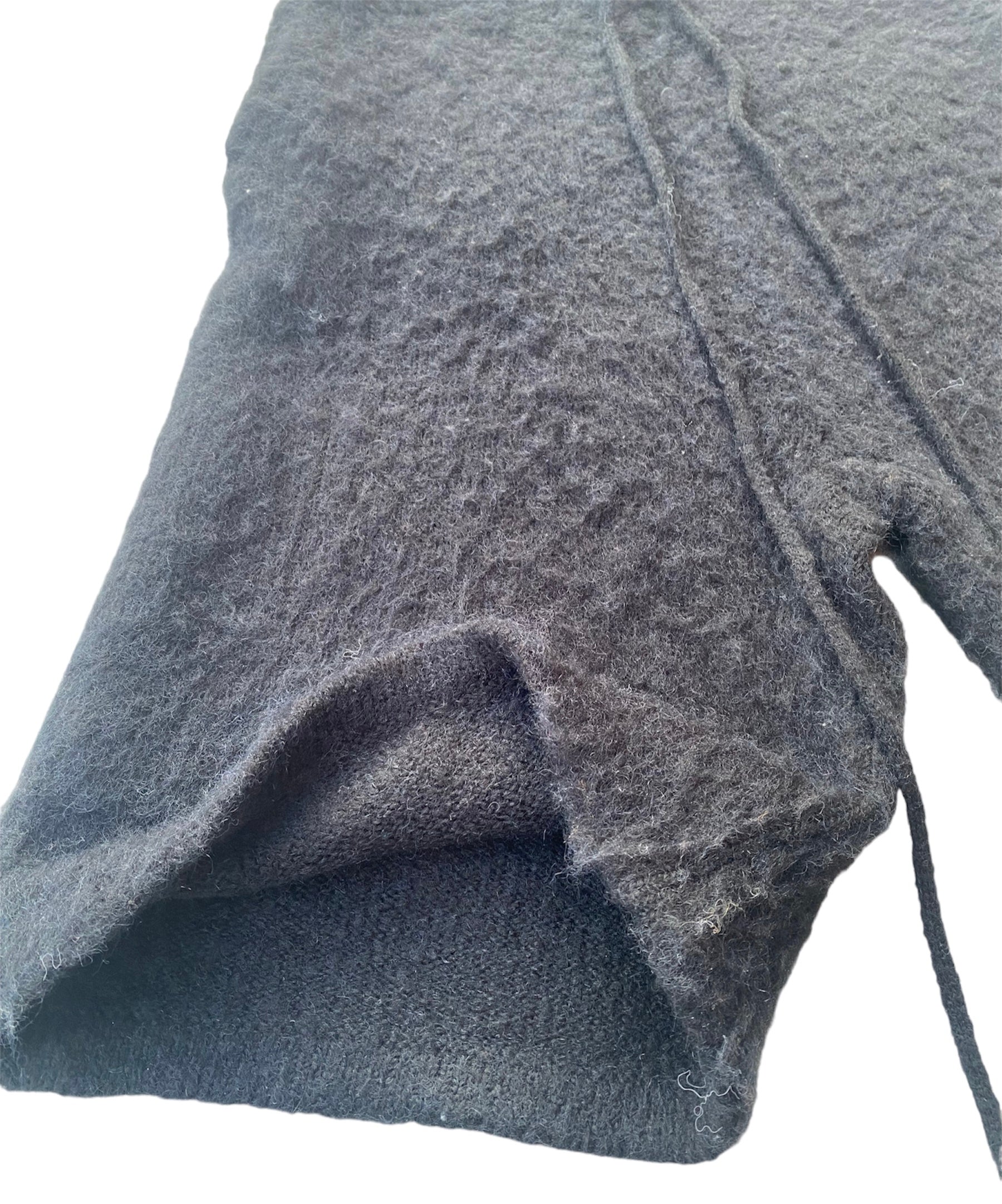 Mohair Shorts Black